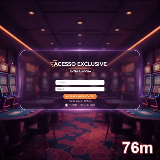 Tela de acesso rápido para pagamentos no site 76m.
