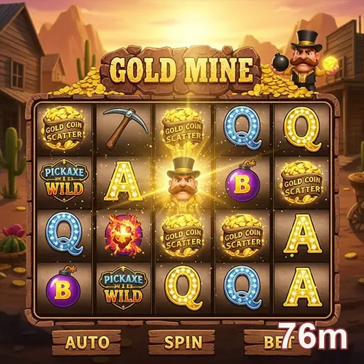 Jogo Gold Mine da 76m, destacando a segurança VIP.